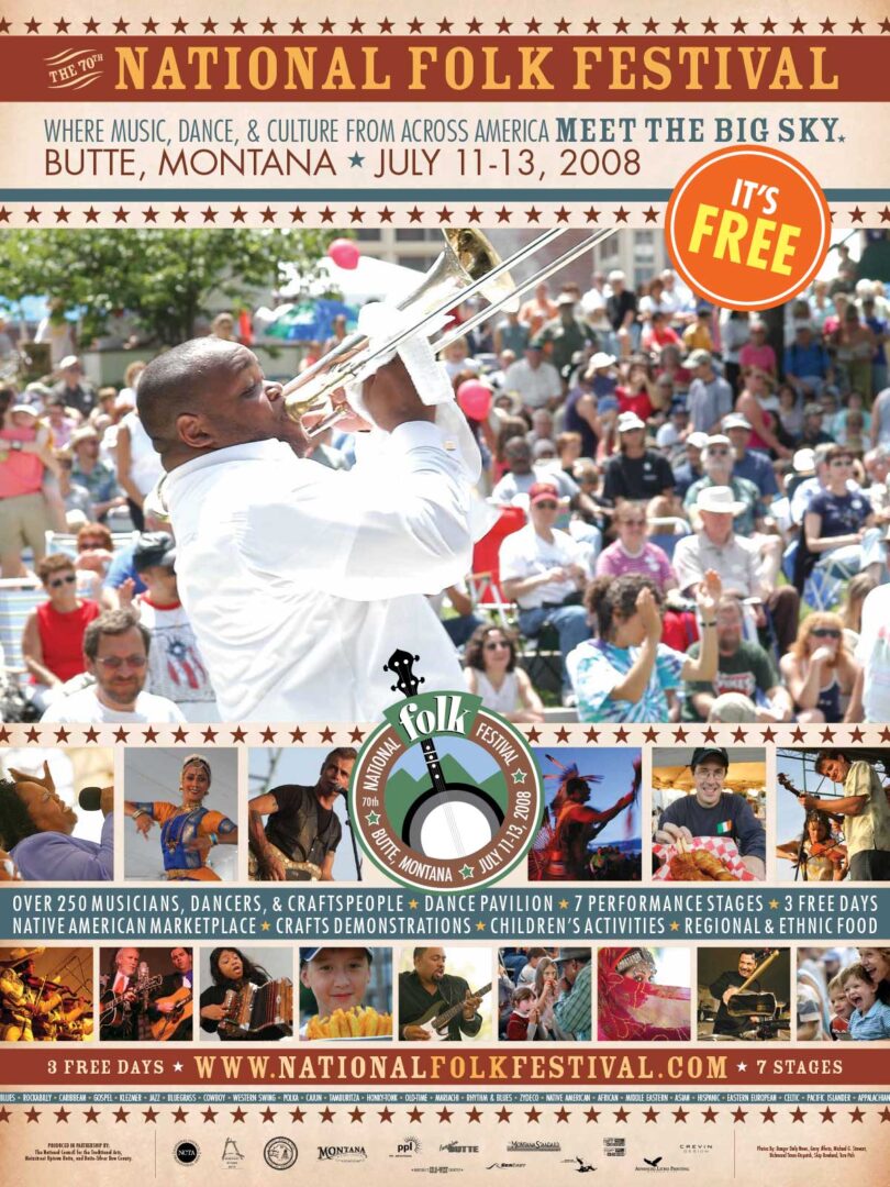 2008 National Folk Festival Poster