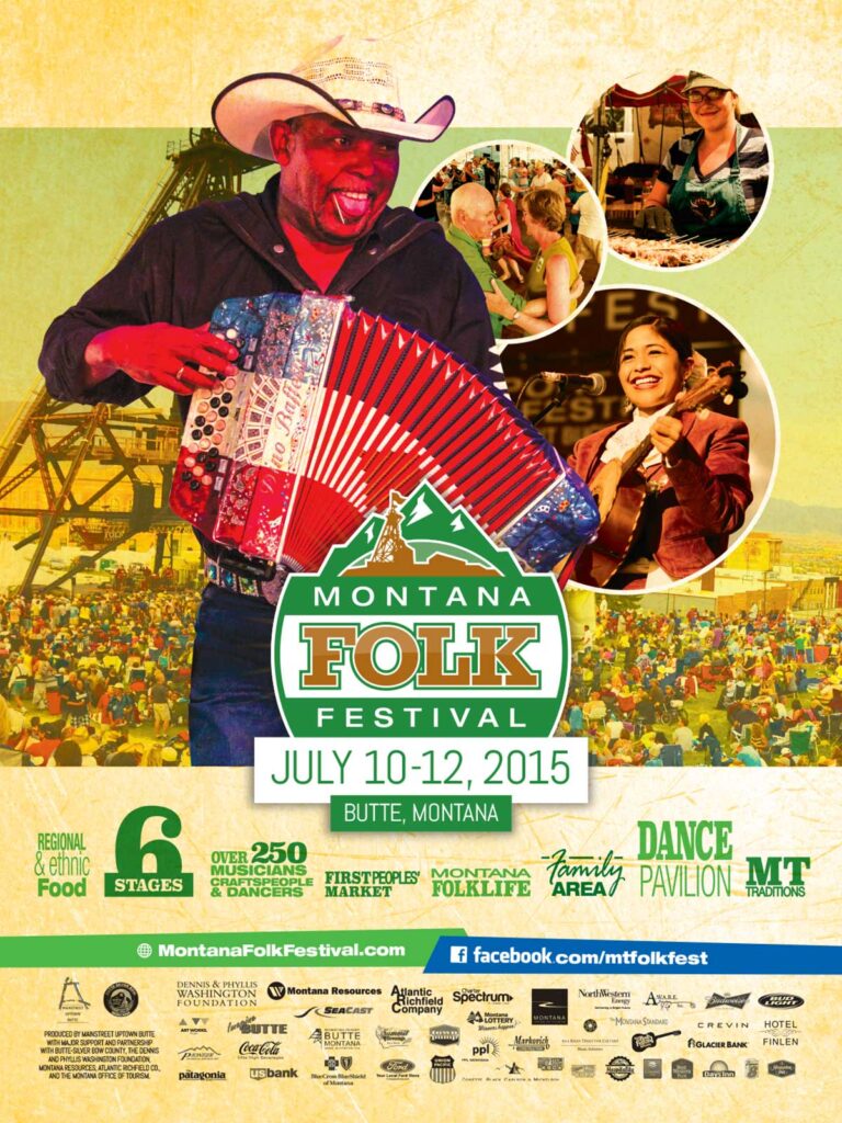 2015 Poster Montana Folk Festival