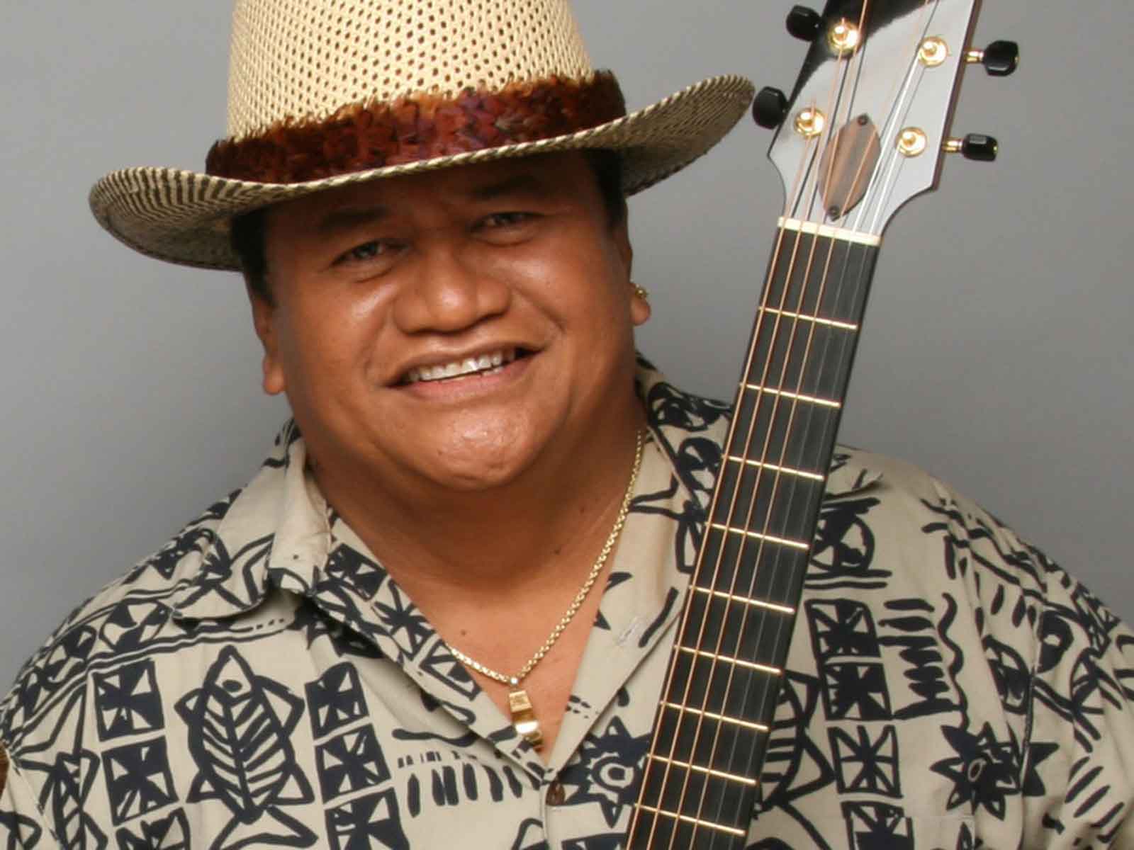 Led Kaapana Hawaiian Slack Key Guitar
