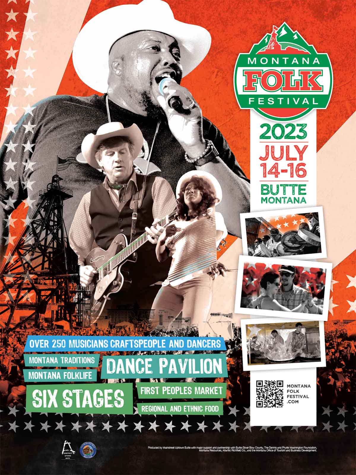 2023 Poster Montana Folk Festival