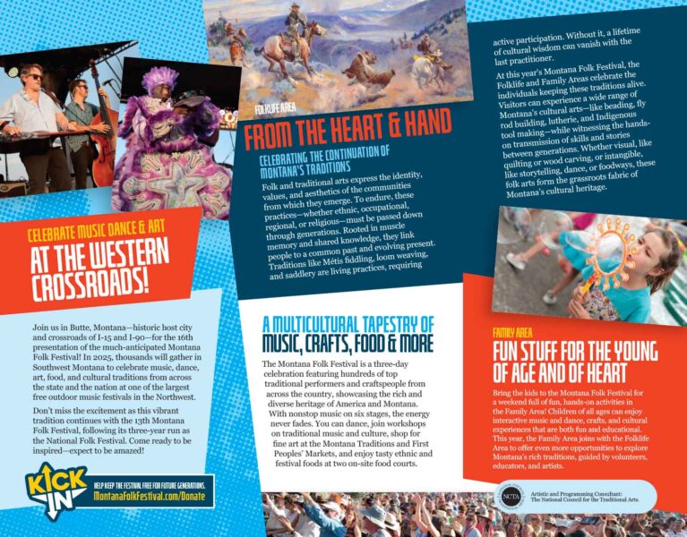 2025 Montana Folk Festival Brochure 11.5x9 2