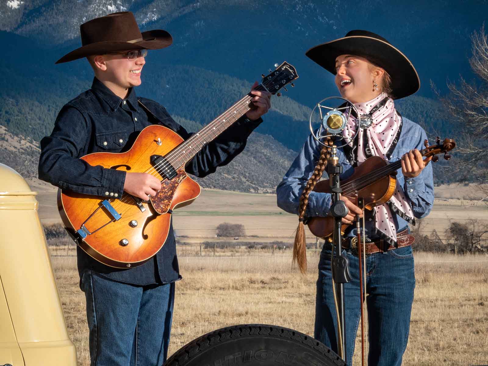 Bridget Reedy Brigid & Johnny Reedy - Montana Folk Festival