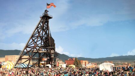 Headframe Butte Montana Folk Festival